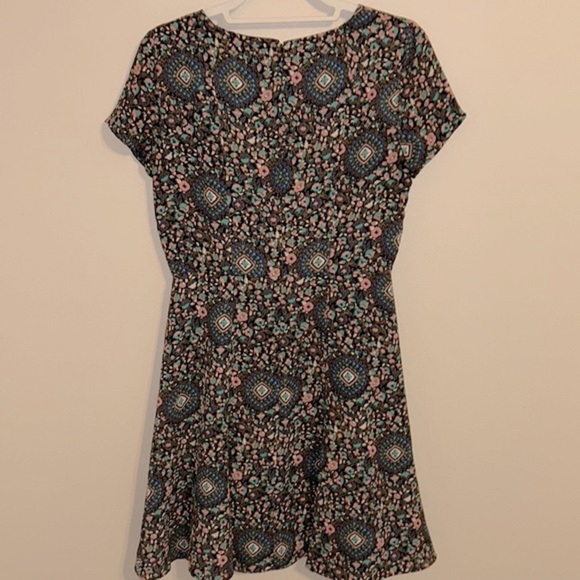 J Crew Factory Short Sleeve Flutter Dress - Picture 8 of 13